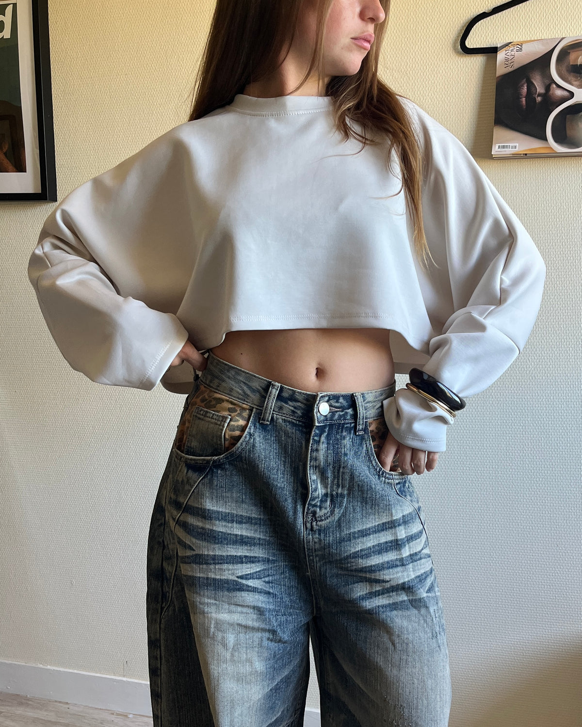 Hoodie | Crop Baby
