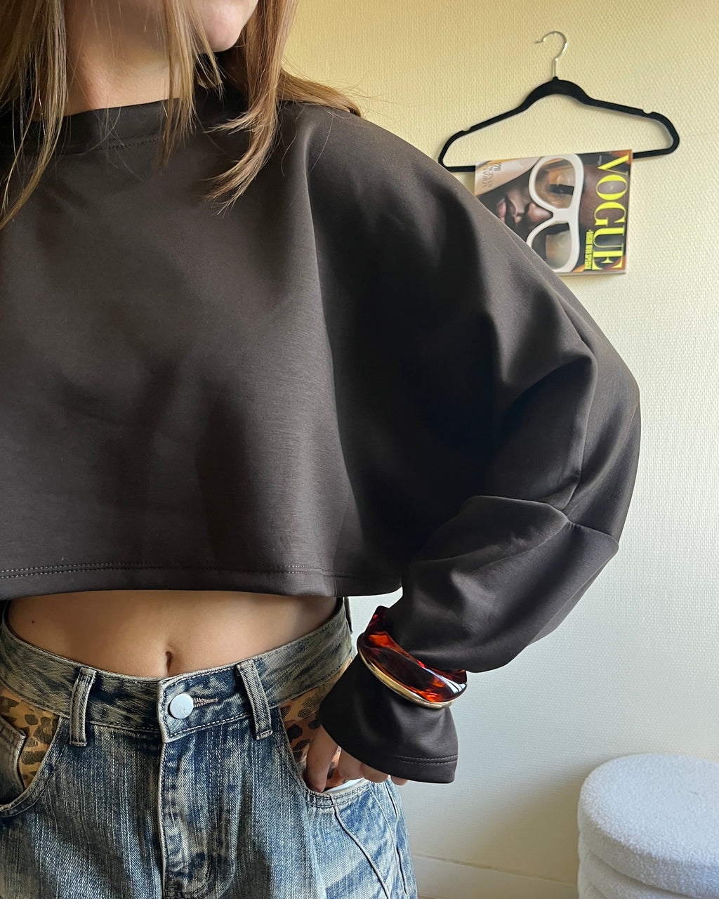 Hoodie | Crop Baby