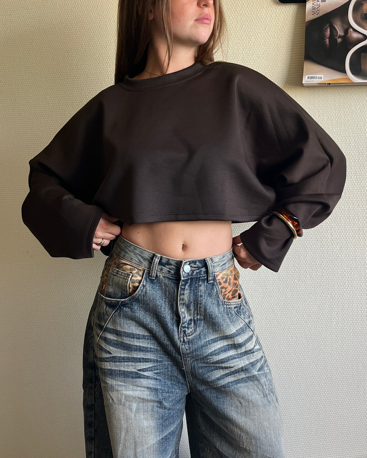 Hoodie | Crop Baby
