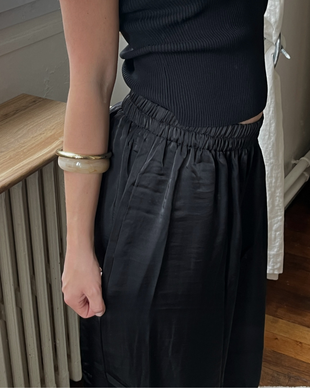 Pantalon satin | Balloon girl