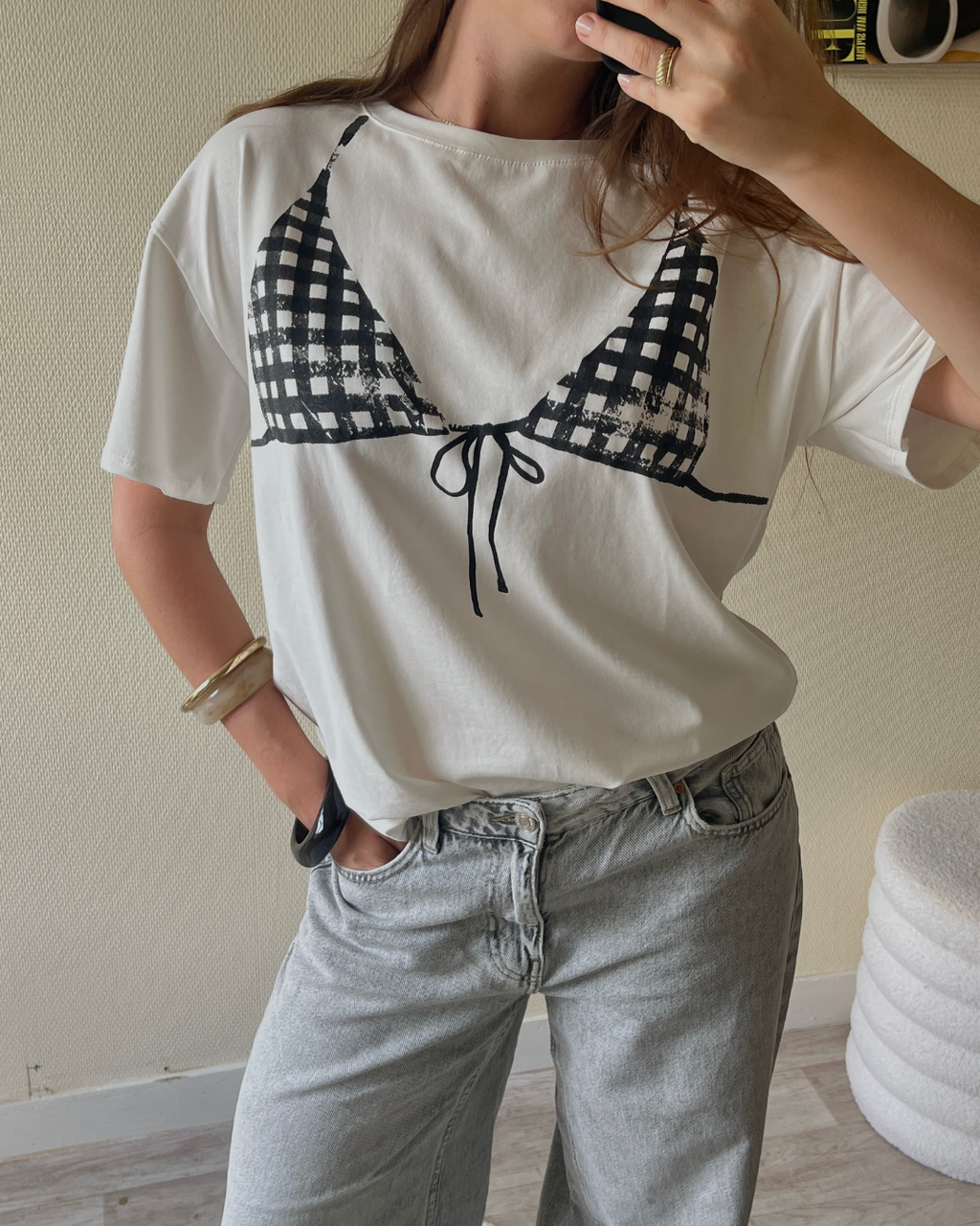 T-shirt vichy | Bikini soul