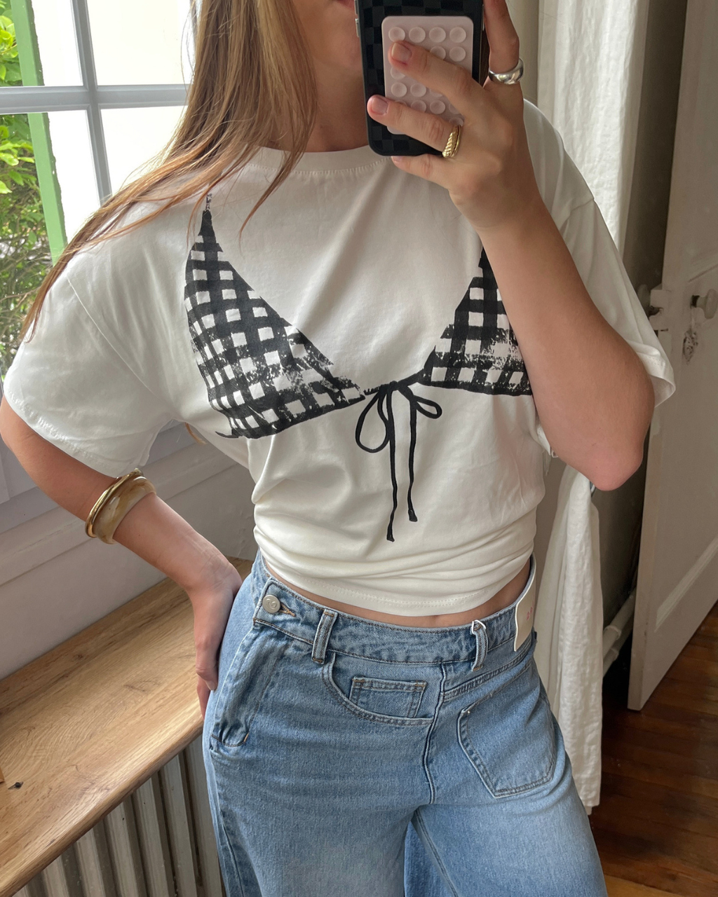 T-shirt vichy | Bikini soul