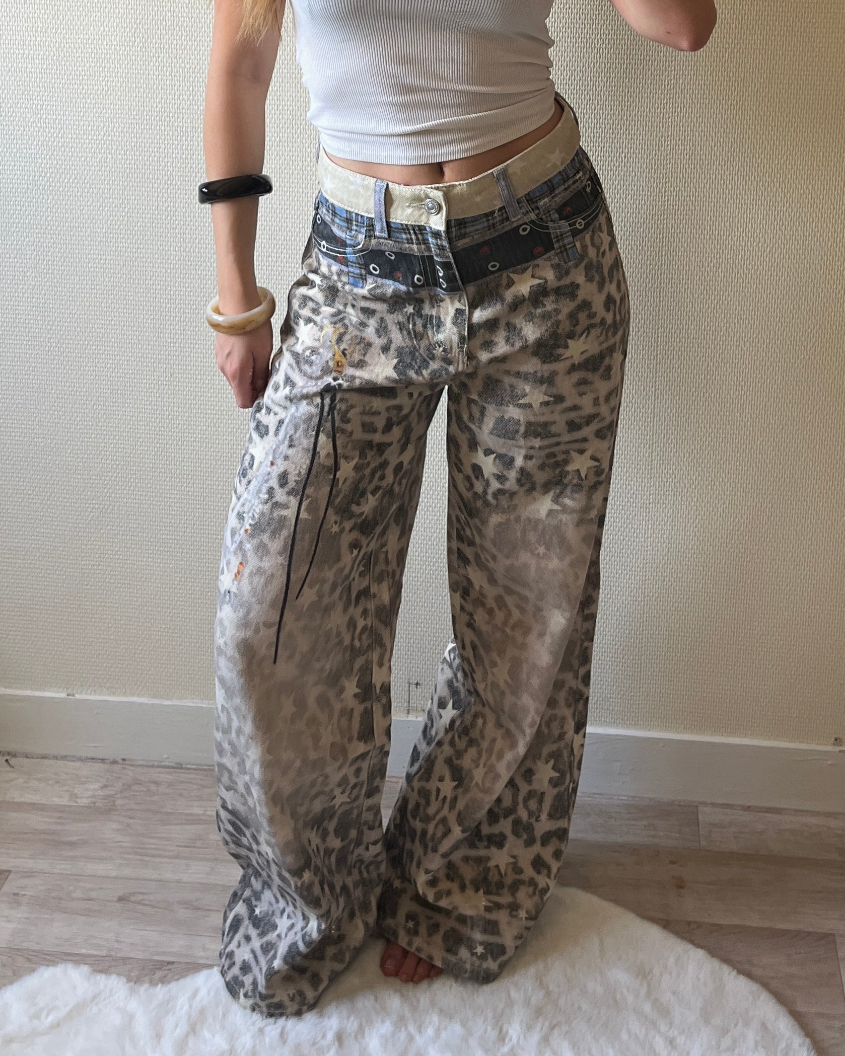 Jean Oversize | Leopard Era